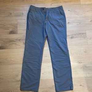 Under Armour Grey Golf Style Pants 34x32